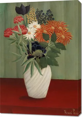Zdjęcie produktu dla Obraz 70x100cm Bouquet of Flowers,, Rousseau Vintage do Salonu