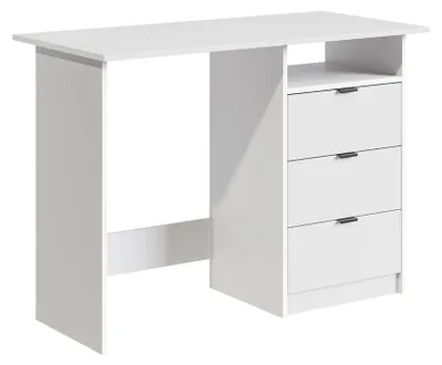 Image de Bureau Vicco Meiko Blanc 105x50cm avec tiroirs, Model 59826