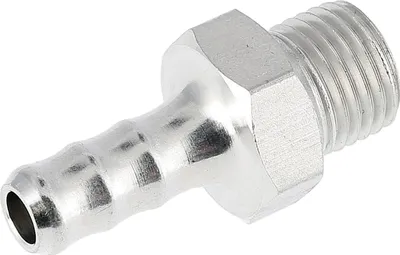 Image de Buse de tube pour robinet de carburant, aluminium, Ø6,5 mm - Simson, MZ