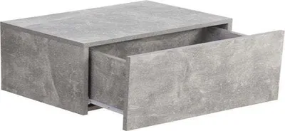 Produktbild von VDD Schwebender Nachttisch - hängendes Dielenpult - industriell - 50 cm breit