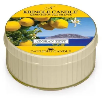 Productafbeelding van Kringle Candle Aegean Zest geurkaars (42g)