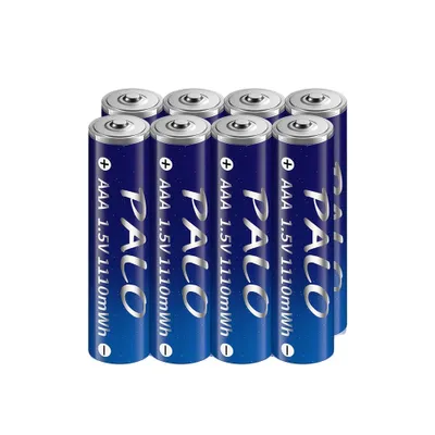 Zdjęcie produktu dla Akumulator AAA, pojemność 1110mWh, ładowany przez USB, zielony