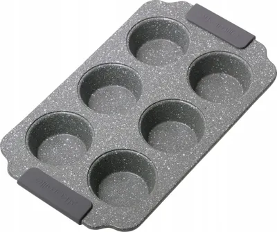 Obrázok produktu pre Oceľová forma na 6 muffinov