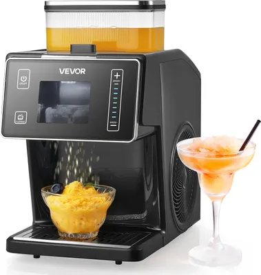 Obrázek produktu pro VEVOR stroj na výrobu sněhových vloček, 20 kg/den, strojek na led s nožem z nerezové oceli, elektrický stroj na bingsu s nádrží 0,8 l, rychlé chlazení 90 s, pro malé domácí akce