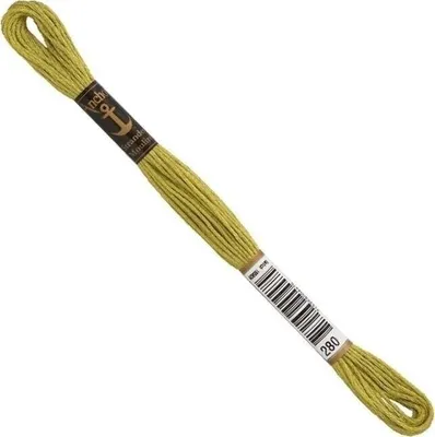 Obrázok produktu pre Kotva Sticktwist 8 m, kiwi, bavlna, farba 280, 6 nití