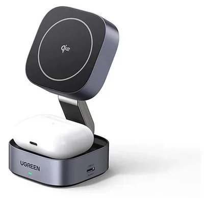 Obrázek produktu pro Ugreen 35316, Vnitřní, USB, Bezdrátové nabíjení, Šedá