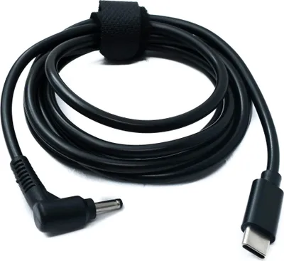 Obrázek produktu pro SYSTEM-S DC 15V kabel 150 cm 3,0 x 1,1 zástrčka na USB 3.1 typ C úhel zástrčky