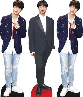 Immagine prodotto di Jin - BTS - Set di 3 decorazioni da tavola