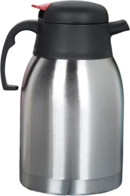 Produktbild von 2-Liter-Thermoskanne aus Edelstahl 304, isolierte Vakuumflasche mit Wärmespeicherung