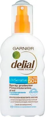 Image de Spray solaire Sensitive Advanced Delial SPF 50+ (200 ml)