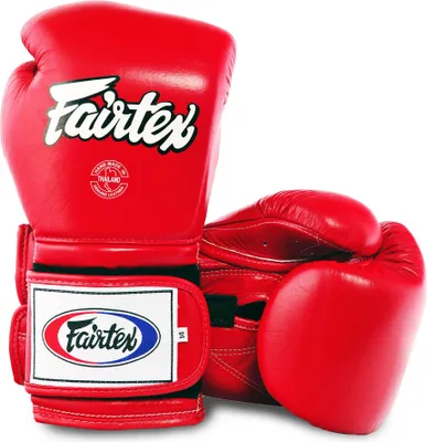 Image de Baskets Fairtex Heavy Hitter's Boxhandschuhe - Mexican Style (BGV9), Rot 16 Unzen