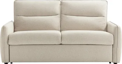 Produktbild von 3-Sitzer-Schlafsofa aus beigem ORELIS-Stoff