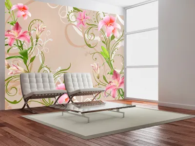 Produktbild von Vlies Fototapete 400x280 cm Tapeten Wandtapete XXL Blumen 10110906-48