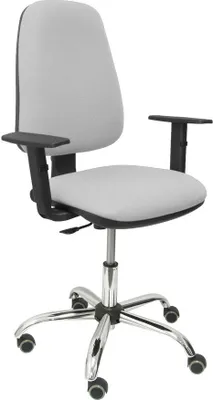 Image de Socovos chaise bali gris clair accoudoirs réglables