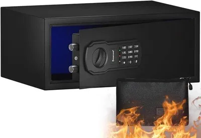 Produktbild von Elektronische Kluis mit Sensorlicht und wasserdichter Tasche Sicherheit