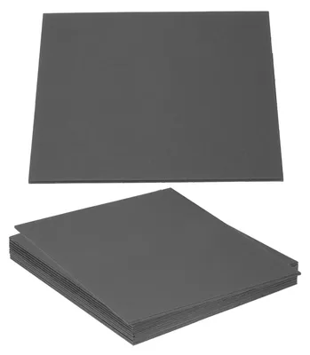 Buchbindeplatten 305x305x2 mm, 10 Stück, schwarz