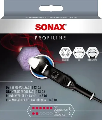 Produktbild von SONAX Aufsatz Poliermaschine 04938000 Schachtel 0,076kg