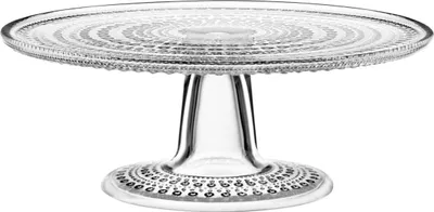 Produktbild von iittala KASTEHELMI Tortenplatte auf Fuss klar 24 cm
