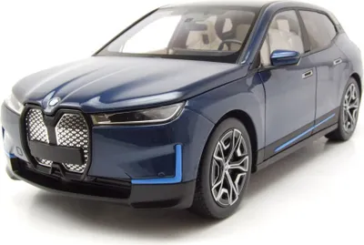 Produktbild von Minichamps 110023100 BMW iX 2022 blau metallic 1:18