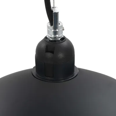 Produktbild von vidaXL Deckenleuchten 2 Stk. Schwarz und Gold Halbkugelförmig 50cm E27