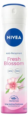 Produktbild von NIVEA Fresh Blossom Antitranspirant Spray 150 ml