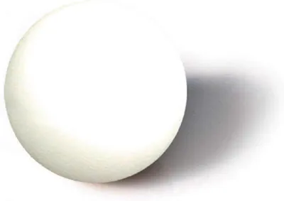 Productafbeelding van Tafelvoetbal Ballen - Foamball Set - Spel Plezier - Harde Nylon Materiaal - 10 Stuks 33mm - Wit