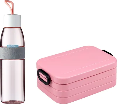 Produktbild von Mepal - promo-set lunchset unterwegs (lb + tf) - Nordic Pink