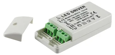 Produktbild von ChiliTec 20788 LED-Trafo KS-12E 12W, 3-45V= Ein 220-240V, Aus 350mA Konstantstrom