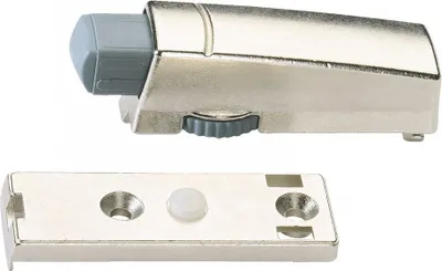 Image de Amortisseur acier pour meuble, L.60 x l.20 mm