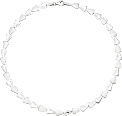 Produktbild von JOBO Collier Halskette 925 Silber 120 Zirkonia 45 cm Kette Silberkette