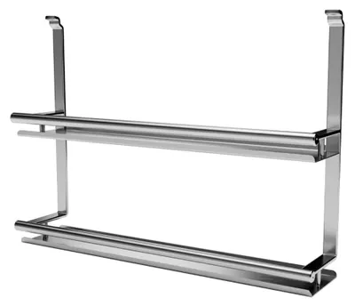 Produktbild von Kesseböhmer Linero Style Gewürzregal Edelstahloptik 2-etagig 380 x 80 x 271 mm