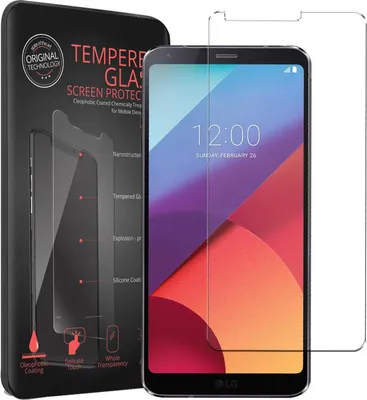 Produktbild von 2x Panzerglas für LG G6 Glas Folie Displayschutz Schutzfolie