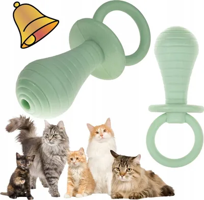 Produktbild von Hundespielzeug Katzenbeißring mit Glocke