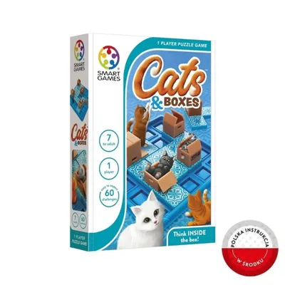 Produktbild von SmartGames Cats & Boxes Denkspiel