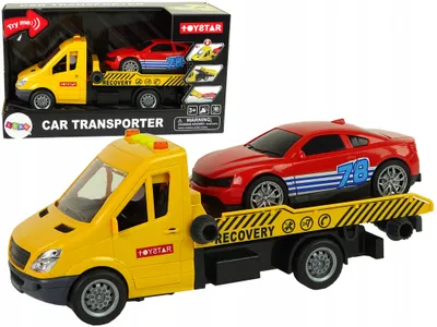 Produktbild von Transporter LKW Lastwagen Rampe Sounds Lichter Truck Sattelauflieger, Größe:UNIVERSAL