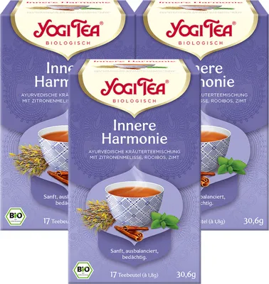 Produktbild von 3 xYOGI TEA Innere Harmonie | 3 x 30,6g