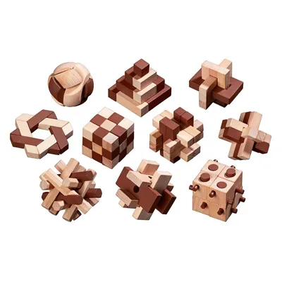Immagine prodotto di Philos Puzzlesortiment, 10 puzzle 325x120mm