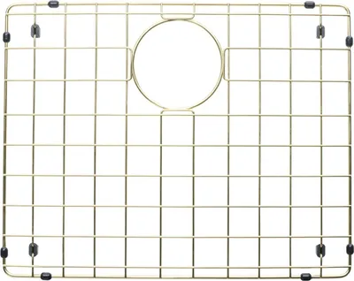 Produktbild von REGINOX R38918 Bodengitter NEW YORK Gold II 50x40 / Edelstahl PVD-Beschichtung / Abtropfgitter