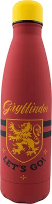 Produktbild von Cinereplicas Harry Potter – 500 ml isolierte Edelstahl-Wasserflasche Gryffindor Vamos – offiziell lizenziert