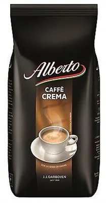 Image de Alberto Caffe Crema grains entiers mélange de torréfaction velouté et fin 1000g