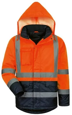 Produktbild von Warnschutzjacke, fluoreszierend orange, Gr. XL