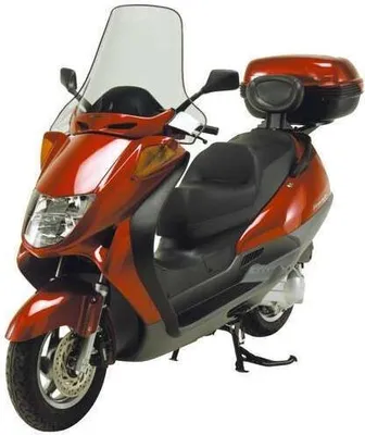 Zdjęcie produktu dla Szyba przednia Givi D199STG przezroczysta 420 x 720 mm H/W z ABE dla Honda i Peugeot