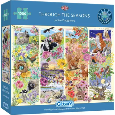Obrázok produktu pre GIBSONS puzzle ročné obdobia 1000 dielikov