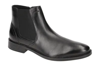 Produktbild von GEOX Stiefelette GLADWIN, Glattleder, Schwarz, Herren