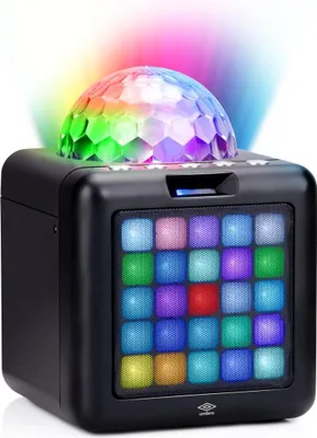 Produktbild von Karaoke Partyspeaker Bluetooth Lautsprecher mit LED-Licht und Mikrofon 25W
