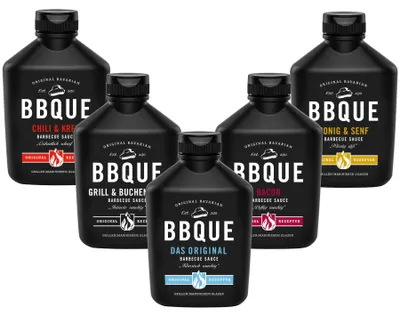 Produktbild von BBQUE Saucen Set Furious 5 - 5x 400ml