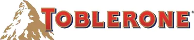 The Toblerone logo with a mountain graphic.