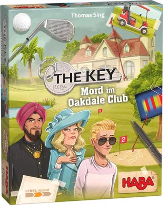 Produktbild von Haba Familienspiel Detektiv The Key - Mord im Oakdale Club Spiel