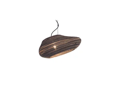 Productafbeelding van Oval 540 kartonnen hanglamp Ø 54cm