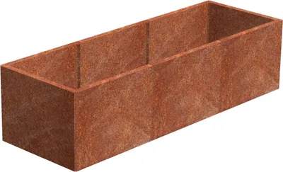 Obrázek produktu pro CORGARDEN Alto Zvýšený záhon 69 x 204 x 52 cm, corten CORGARDEN 1011